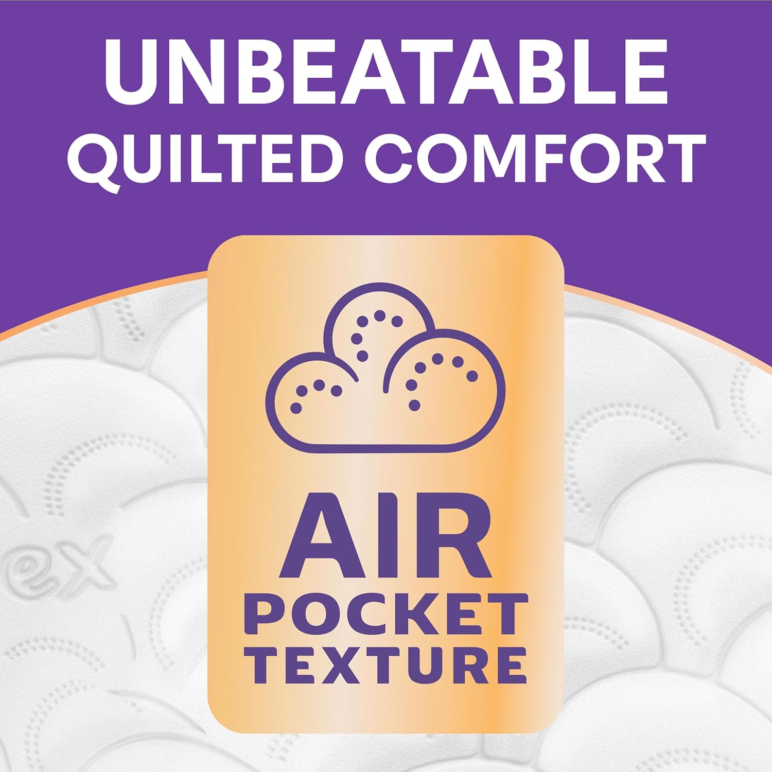 Andrex Ultimate Quilts Toilet Paper 24 Rolls, Air Pocket Technology for Soft, Thick Sheets – 24 Quilted Toilet Rolls x 1 Pack, FSC Certified