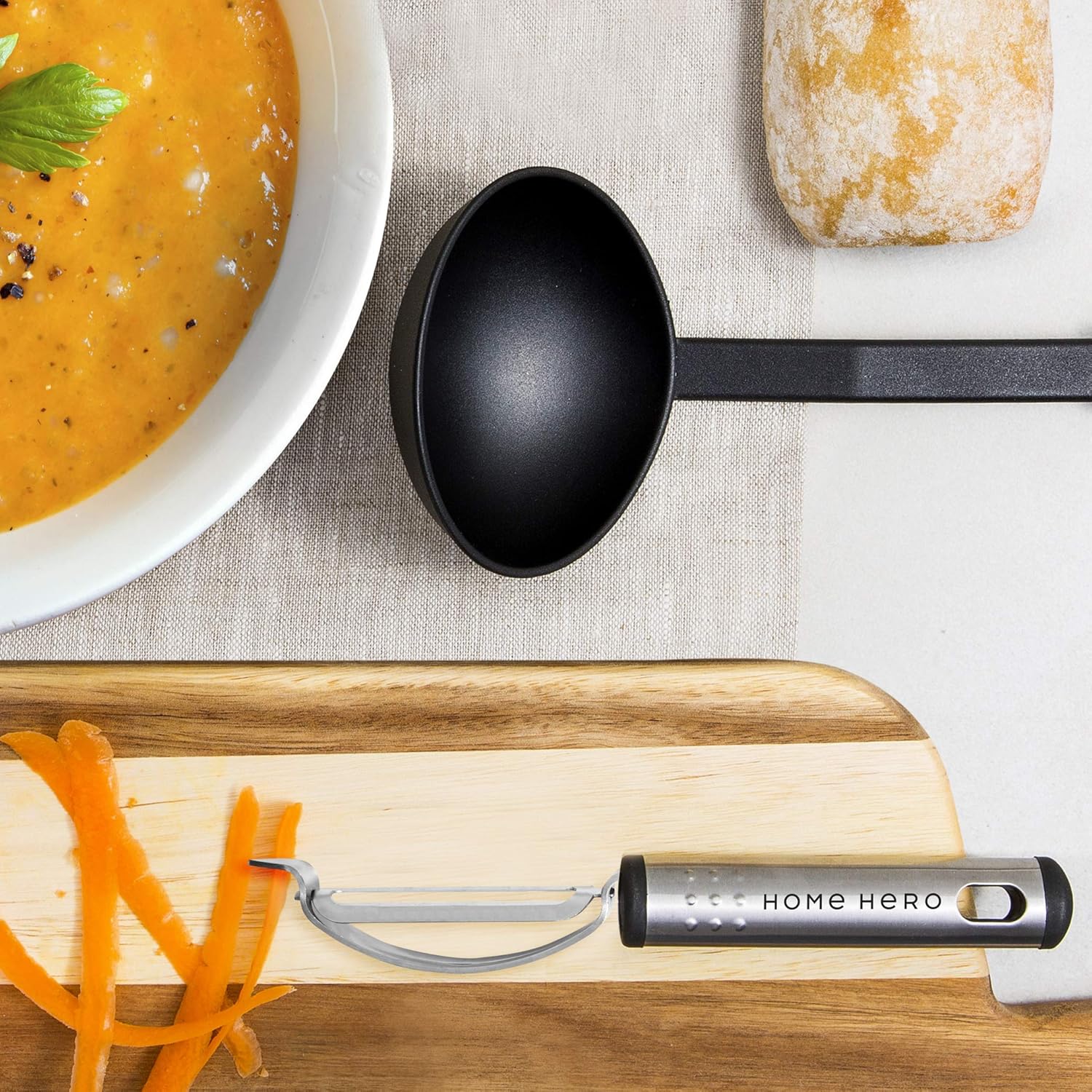 Kitchen Utensils Set - 25pieces Non-Stick Heat Resistant Cooking Utensils Set - Spoons Turners Spatula Ladle Set - Kitchen Tools Gadgets Accessories