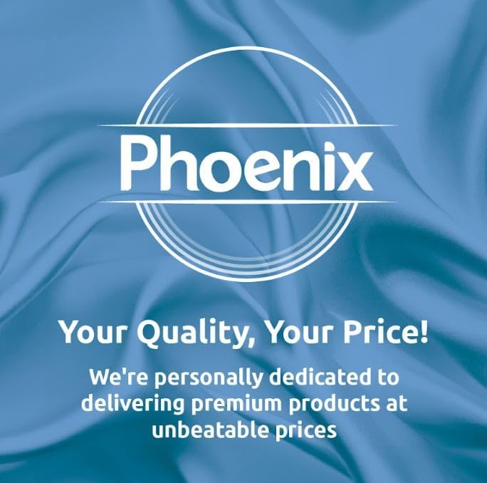 Phoenix Toilet Rolls – 60 Pack | 3 Ply Supreme Unscented Toilet Paper | Bulk Buy, Soft, Quilted, Sustainably Sourced, Eco- Friendly Luxury Bathroom Tissue